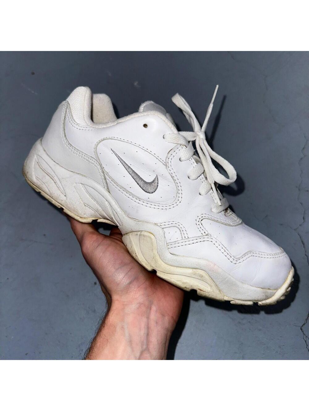 Vintage Nike Walker Airliner White Grey Y2K Dad Shoes Women’s SZ 8.5 174119-101
